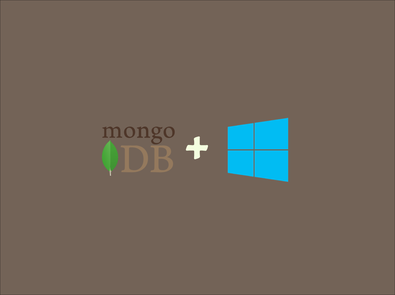 How to install and setup MongoDB on Windows